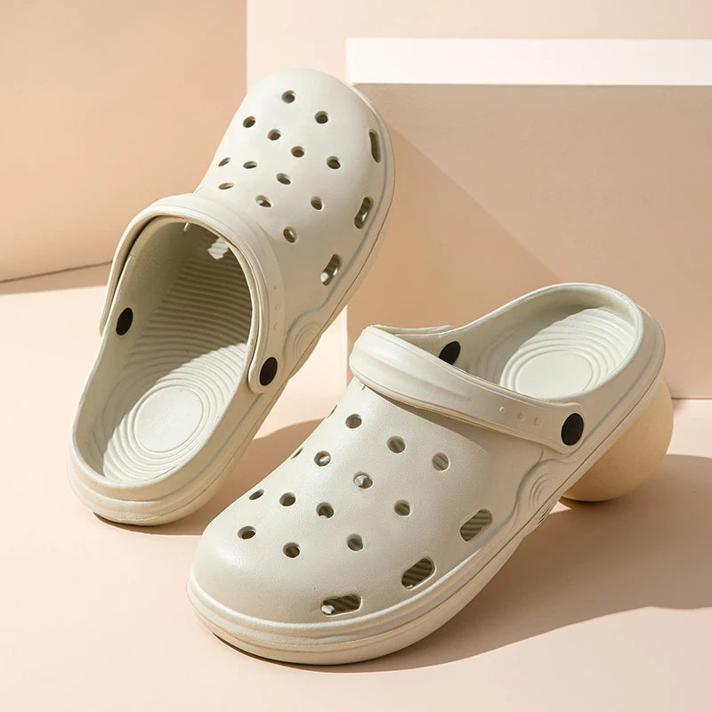 Cave shoes for women  new summer home decor  EVA anti slip beach wearing outdoor sandals women's garden shoes